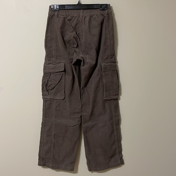 Ardene - Corduroy Cargo pants - Brown - XSmall - Picture 3 of 4